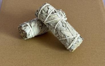 Preview: Räucherung – weißer Salbei– Smudgebündel klein – Reinigung