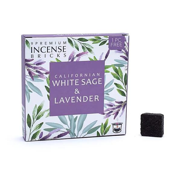 Aromafume Weihrauchblöcke „Weißer Salbei & Lavendel“
