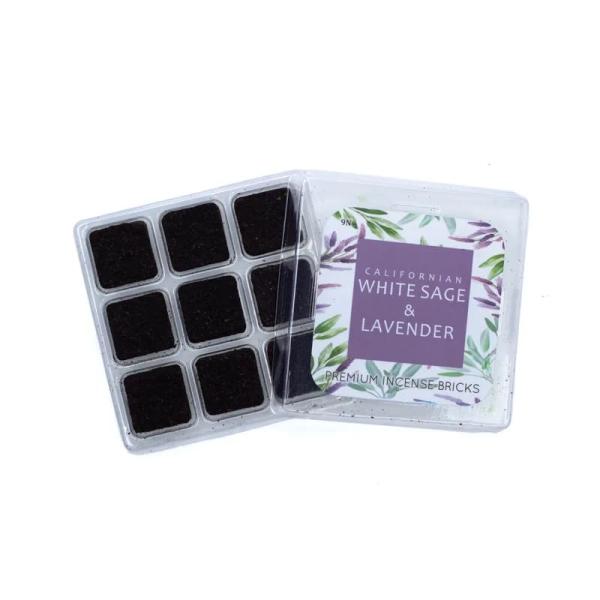 Aromafume Weihrauchblöcke „Weißer Salbei & Lavendel“