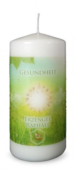 Engelalm, Energiekerze groß, Raphael „GESUNDHEIT“ 15x7cm